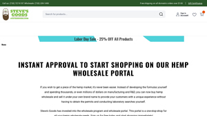 Steve's Goods - Wholesale CBD Products