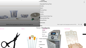 Stiletto Piercing Supply - Premium Piercing Tools and Supplies