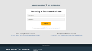 Englund Marine Group - Wholesale Account Access