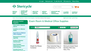 Stericycle - Sharps Container & Hand Sanitizer