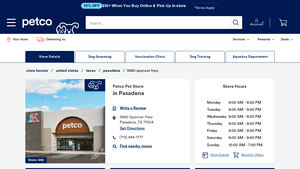 Petco - Halloween Shop