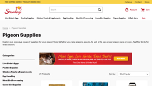 Stromberg's - Pigeon Supplies