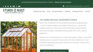 Sturdi-Built - Handcrafted Redwood Greenhouses