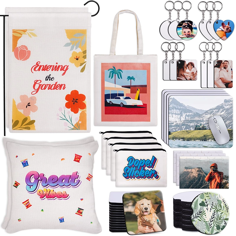 A stock image illustrating sublimation blanks wholesale concepts