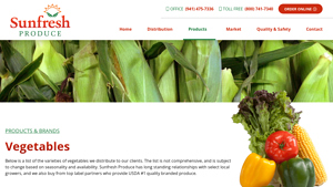 Sunfresh Produce - Wholesale Vegetables