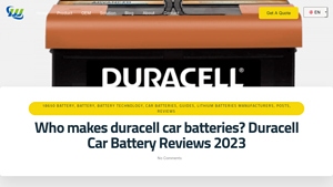 Duracell - 51R Car Battery
