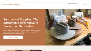 Sunrise Hat Supplies - Hat Bodies & Accessories
