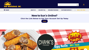 Sun Wholesale - Diverse Product Offerings