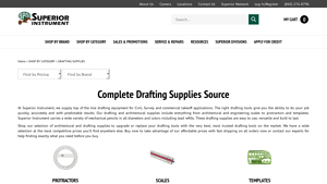Superior Instrument - Architectural Drafting Supplies
