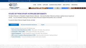 Supplier Diversity Connect - Wisconsin Procurement Solutions