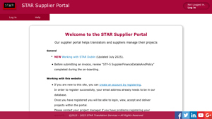 STAR - Supplier Portal