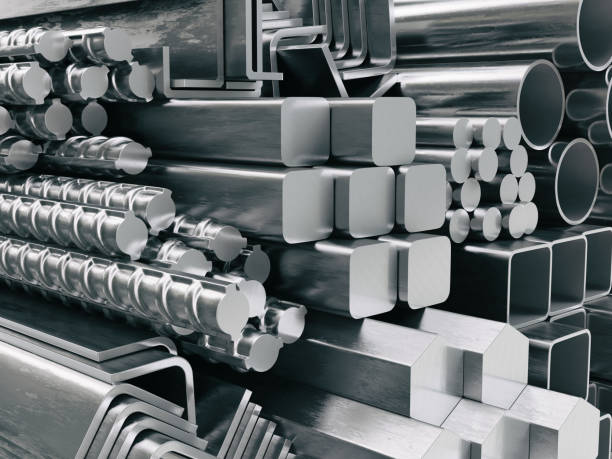 A stock image illustrating supplies steel concepts