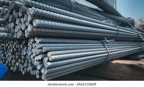 A stock image illustrating supplies steel concepts