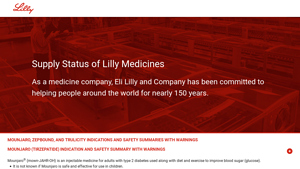Eli Lilly - Key Diabetes Medications