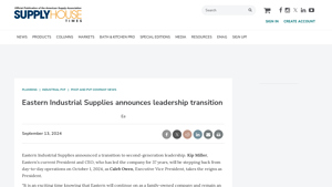 Eastern - Leadership Transition