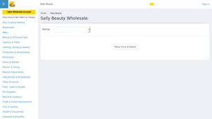 Sally Beauty - Wholesale Products