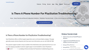 FastestVPN - PlayStation Troubleshooting Support