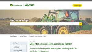 John Deere - Serial Number Guide