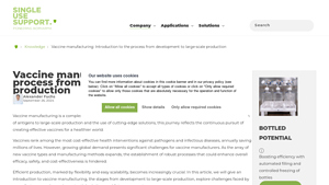 SU Support - Vaccine Manufacturing Solutions