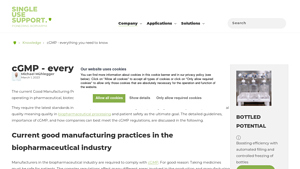 SU Support - cGMP Compliance Solutions
