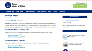 Texas Water Utilities - Reliable Water & Wastewater Services