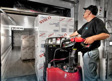A stock image illustrating sysco central texas - food distributor & restaurant supplies concepts