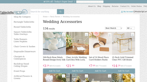TableclothsFactory - Wedding Accessories & Supplies