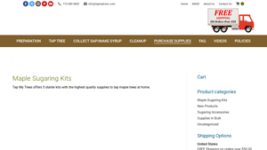 Tap My Trees - Maple Sugaring Kits