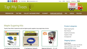 Tap My Trees - Maple Tree Tapping Starter Kits
