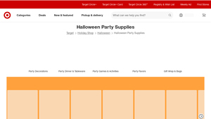 Target - Halloween Party Supplies