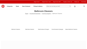 Target - Bathroom Cleaners