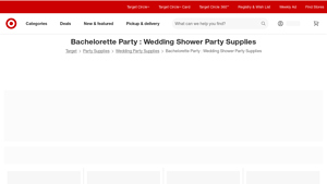 Target - Wedding Shower Party Supplies