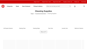 Target - Cleaning Supplies