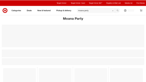 Target - Moana Party Essentials