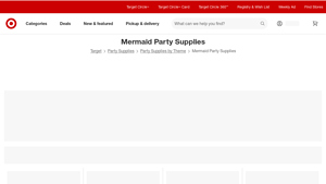 Target - Mermaid Party Supplies