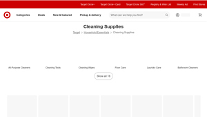 Target - Cleaning Supplies