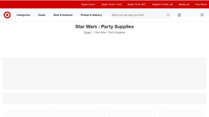 Target - Child Party Supplies