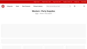 Target - Party Supplies