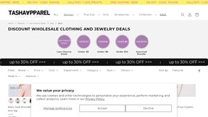 Tasha Apparel - Discount Wholesale Clothing