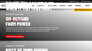 Taylor Power Systems - Generators and Power Solutions