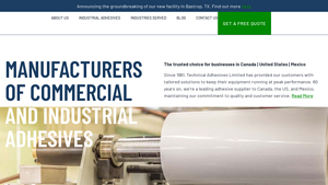 Technical Adhesives - Adhesive Solutions