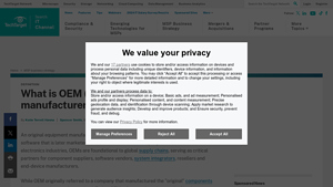 OEM - Crucial Partner in IT Supply Chains