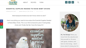 Tenacre Baker - Essential Chick Care Supplies