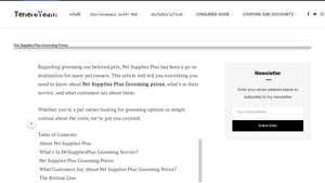 Pet Supplies Plus - Grooming Services