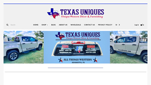 Texas Uniques - Wholesale Western Goods