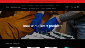 That's the Point - High-Quality Piercing Supplies