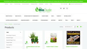 The Bio Dude - Bearded Dragon Plant Pack V2