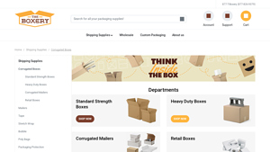 The Boxery - Shipping & Corrugated Boxes