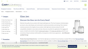 The Cary Company - Glass Jars
