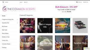 The Common Scents - Fragrance Oils